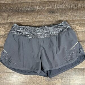 Champion C9 Womens Gray Athletic Running Shorts Size S Pockets Lined Activewear